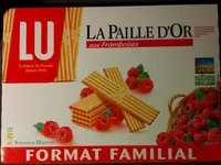 Mängden socker i La Paille D'Or aux framboises