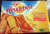 Mängden socker i La Tartine Briochée