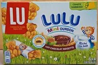 Mängden socker i Ourson Chocolat Noisette