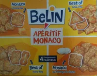 Mängden socker i Apéritif Monaco - Biscuits crakers