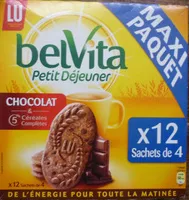 Mängden socker i Belvita Petit Déjeuner Chocolat