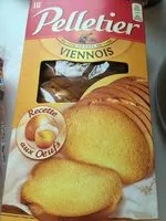 Mängden socker i Pelletier - Pain grillé brioche