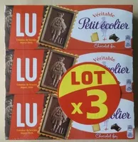 Mängden socker i Véritable Petit Écolier Chocolat fin