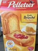 Mängden socker i Biscottes goût brioché - Les gourmands Pelletier