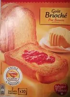 Mängden socker i Biscottes
