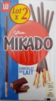 Mängden socker i Biscuit nappés de chocolat au lait