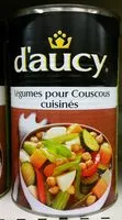 Mängden socker i 5 / 1 Legumes Couscous D'aucy