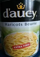 Mängden socker i 440g HARICOTS BEURRE EXTRA FINS D AUCY