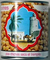 Mängden socker i 530g pois chiches