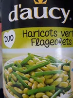 Mängden socker i Haricots verts flageolets