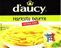 Mängden socker i 220g haricots beurre xf