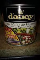Mängden socker i Macedoine de légumes
