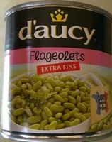 Mängden socker i 265g flageolets extra fins daucy