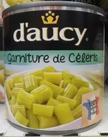 Mängden socker i 250g GARNITURE DE CELERIS