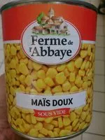 Mängden socker i Maïs Doux Sous Vide