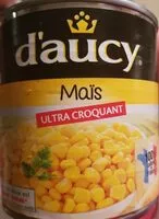 Mängden socker i Maïs ultra croquant