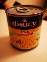 Mängden socker i Maïs ultra croquant d'aucy