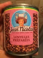 Mängden socker i Lentilles préparées