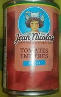 Mängden socker i Tomates entières pelées