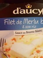 Mängden socker i Barquette 300g micro-ondable filet de merlu blanc et son riz sauce au beurre blanc daucy