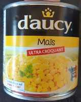 Mängden socker i Mais ultra croquant