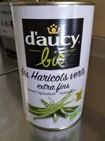 Mängden socker i Haricots verts extra fins BIO