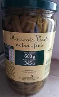 Mängden socker i Haricots verts extra fin