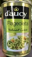 Mängden socker i Flageolets Tendrement Cuisinés D'aucy,