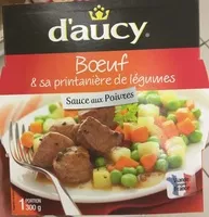 Mängden socker i Boeuf & sa printanière de légumes