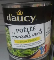 Mängden socker i Poêlée Haricots verts au beurre persillé