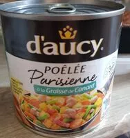 Mängden socker i 290g POELEE PARISIENNE AVEC UNE POINTE DE CREME SOUS VIDE DAUCY