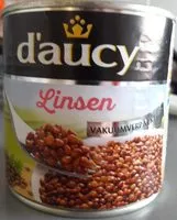 Mängden socker i Lentilles