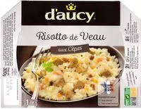 Mängden socker i Risotto de Veaux aux Cèpes