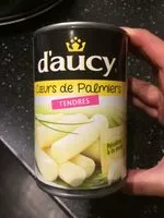 Mängden socker i Cœurs de palmiers tendres le lot de 2 boites de 220 gr