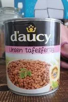 Mängden socker i Lentille