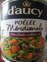 Mängden socker i 290g poelee meridionale daucy