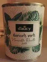 Mängden socker i Haricots verts Nouvelle récolte 2017