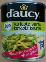 Mängden socker i DUO DE HARICOTS VERTS ET HARICOTS BEURRE