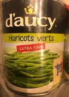 Mängden socker i Haricots verts extra fins