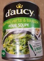 Mängden socker i Legumes verts et bouillon pour soupe