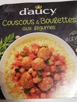 Mängden socker i Coucous et boulettes aux légumes