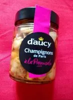 Mängden socker i Champignon de Paris à la provençale