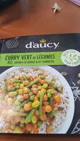 Mängden socker i Curry vert de légumes riz, graines de courge & de tournesol