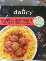 Mängden socker i Bouchée aux haricots rouges