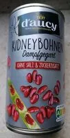Mängden socker i D'aucy Kidneybohnen
