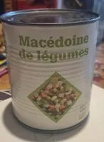 Mängden socker i Macédoine de légumes