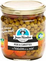 Mängden socker i 42.5cl pois carottes miel