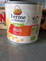 Mängden socker i Maïs doux