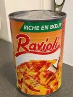 Mängden socker i Ravioli riche en bœuf