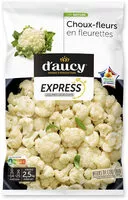 Mängden socker i Choux fleurs cee2 exp dy 2.5kg